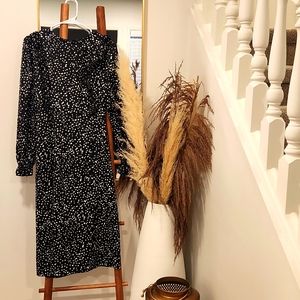 A|X Paris Midi Polkadot Dress